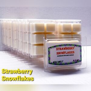 STRAWBERRY SNOWFLAKES -Bath & Body Works Candle Wax Melts- $8 per pack